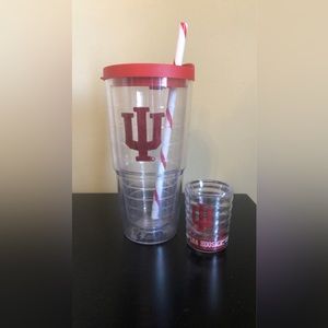 Indiana University Tervis Cup & Shot glass